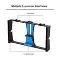 thumbnail image 4 of 4 In 1 Vlogging Live Broadcast Smartphone Video Rig +104 LEDs Studio Light &amp; Microphone+Tripod Mount+Cold Shoe Tripod Head ,Photographic Equipment, 4 of 6