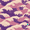 Purple Wave Pattern, variant on Yayeee Throw Blanket for Couch Soft Warm 50" x 60" Sofa Chair Bed Decoration, Art Geometric