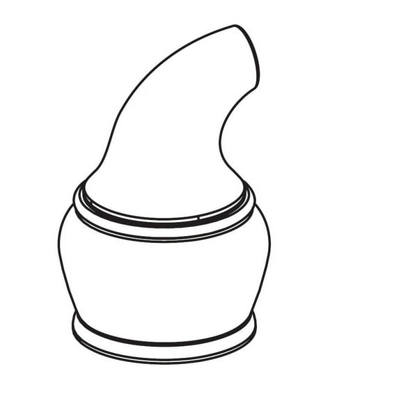 Moen 100553 Replacement Handle Hub - Chrome