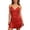 Red, variant on Women's Sparkly Party Dress, Sleeveless Spaghetti Strap Sequin Beaded Back Tie Mini Dress for Night Out & Prom, 1PC, S-L