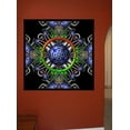 thumbnail image 2 of Wallhogs Xzendor7 Warped Fractal Collage IsoSil Wall Mural, 2 of 2