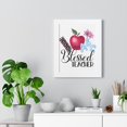 thumbnail image 2 of Blessed Teacher Gift Framed Vertical Poster, 2 of 3