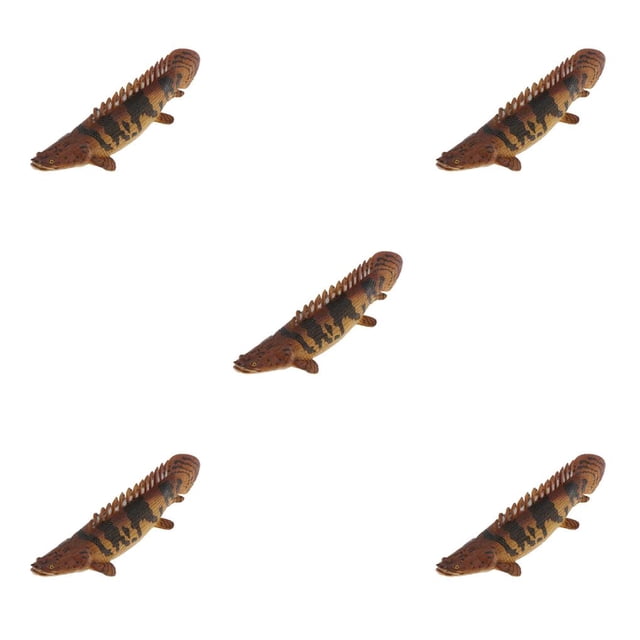 Modelo de juguete animal océano Bewildely Realista manchado dinosaurio Pez Type2