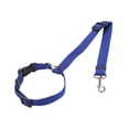 thumbnail image 1 of Cinturón de seguridad para coche para perros, duradero, ligero, práctico, con hebilla ajustable. Azul, 1 of 9