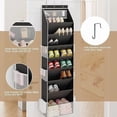 thumbnail image 3 of 2-Pack Over-the-Door Shoe Organizer, Hanging Shoe Storage Bag with Large Deep Pockets - Space-Saving Shoe Rack for Closet Bedroom Entryway, 3 of 4