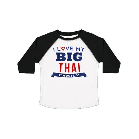 

Inktastic Thailand I Love my Thai Family Gift Toddler Boy or Toddler Girl T-Shirt