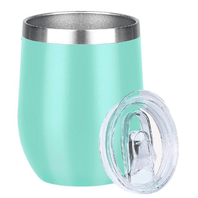 Vaso Térmico de Doble Pared de Acero Inoxidable Verde Malubero Vaso térmico