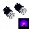 thumbnail image 4 of 2x 3157 CK SRCK 13 SMD 5050 LED Purple Direction Turn Signal Light Lamp Bulb Sockets, 4 of 7