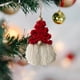 thumbnail image 4 of Bonito adorno navideño, colgante de con adornos de borlas para tienda navideña, 4 of 8
