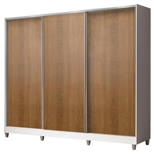 Ropero Closet Madesa Royale 3 Puertas MDF Blanco