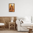 thumbnail image 2 of Seasonal Autumn Owl Moonlit Night Holiday Graphic Art Unframed Art Print Wall Art, 2 of 6