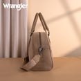 thumbnail image 2 of Wrangler Women Large Travel Duffel Bag Floral Print Weekender Handbag with Detachable Strap, Khaki, 2 of 4