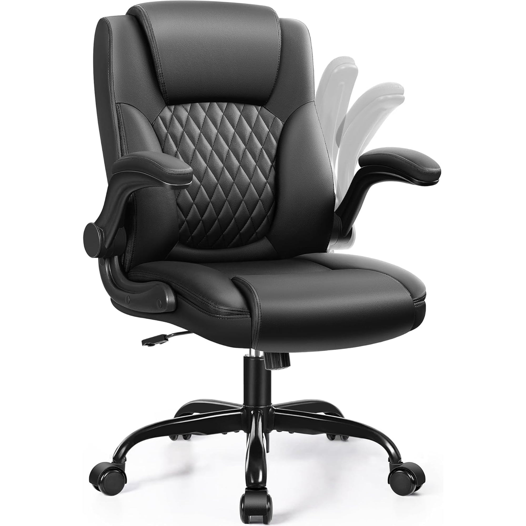 ergonomic pu leather office chair product