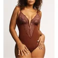 thumbnail image 3 of Nuevo body moldeador de encaje para mujer, escote en V profundo, control de abdomen, camisetas sin mangas, traje de cuerpo, tangas esculpientes sin costuras, moldeador de cuerpo, 3 of 5