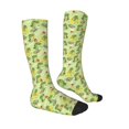 thumbnail image 3 of Haiem Cute Dinosaurs Cartoon Socks, Funny Novelty Crazy Design Cotton Socks Sports Socks Knee High Socks For Men, Women,1Pairs - Gift For Working Friends, 3 of 8