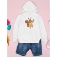 thumbnail image 3 of Squirrel Wearing A Dress Hoodie Juniors -Image by Shutterstock,  Medium, 3 of 4