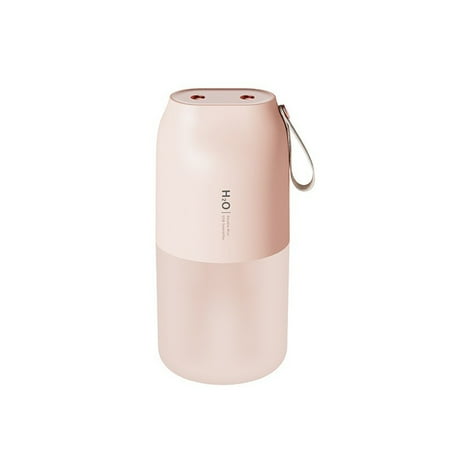 

Sonic Air Humidifier with Night Light Low Noise Portable Diffuser Rechargeable Cool Mist Maker Sprayer Device for Living Room White