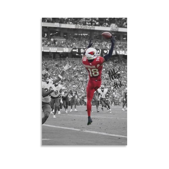 Marvin Harrison Jr Canvas Poster Art Poster Canvas Painting Decor Wall Print Photo Gifts Home Modern Decorative Posters 24x36inch(60x90cm)