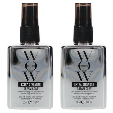 COLOR WOW Extra Strength Dream Coat Ultra-Moisturizing Anti-frizz Treatment 1.7 oz 2 Pack