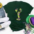thumbnail image 5 of PMUYBHF Mode pour Femmes Hauts Décontractés Manches Courtes Col Rond T-Shirt Imprimé Ample 3926 m, 5 of 5