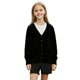 thumbnail image 2 of Cowsor Kids Cardigan Sweater Winter Warm V Neck Cotton Knit Sweaters Fall Fashion Long Sleeve Open Front Button Down Tops, 2 of 6