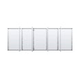 thumbnail image 3 of ANGELES HOME 92" x 32" Copper-Free Mirror Medicine Cabinet, 3 of 13