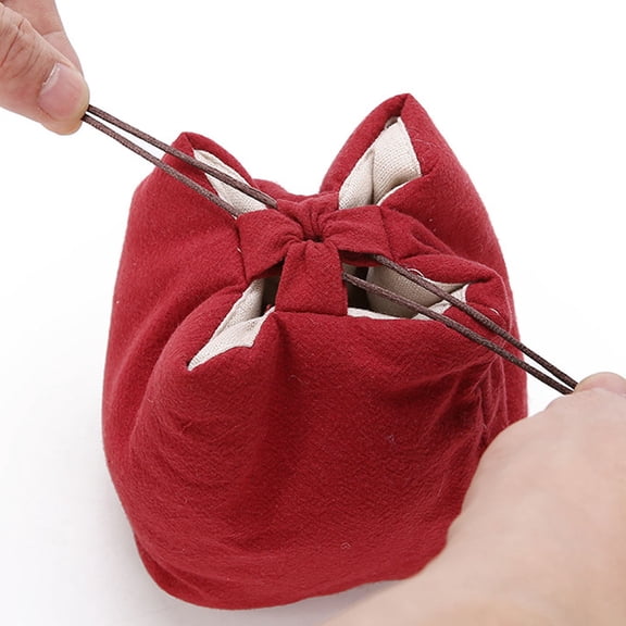 UPOUART 1Pc Teaware Storage Bag Practical Teapot and Cup Bag Household Teaware Carrier