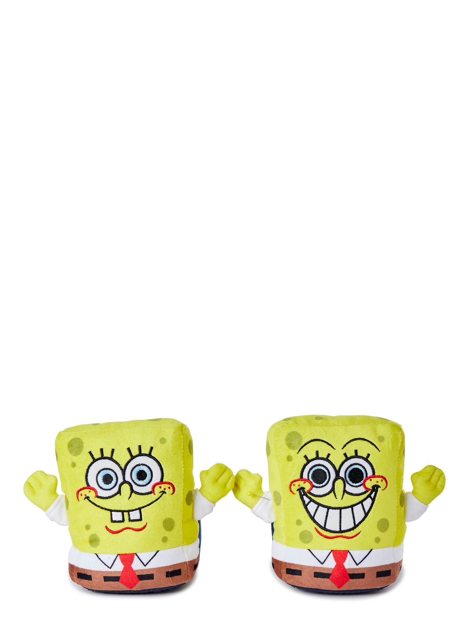 Nickelodeon SpongeBob Little & Big Boys Plush Slipper, Size 13/1 - 4/5