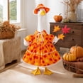 thumbnail image 4 of AZXY Fall Porch Goose Outfit, Fits 23" Rustic Goose Clothes Dress, Goose Clothing & Goose Cloth for Cement Plastic Lawn Goose Statue, Thanksgiving Harvest Outdoor Decor for Yard Lawn Patio Garden, 4 of 7