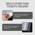 thumbnail image 4 of Milisten Multi-functional Movie Tickets Plane Tickets Collection Album Loose-leaf Card Book Commemorative Gift, 4 of 6