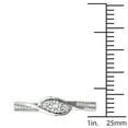 thumbnail image 4 of 1/5 Carat T.W. Diamond Bypass Three-Stone 10kt White Gold Engagement Ring, 4 of 5