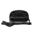 thumbnail image 4 of iFLY Unisex Travel Belt/Sling Bag with Adjustable Shoulder or Waist Strap, Black, 4 of 7