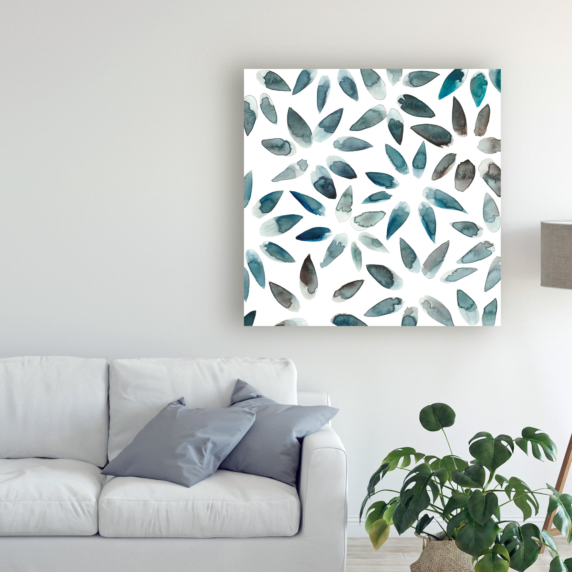Trademark Fine Art 'Freshwater Tide VI' Canvas Art by Chariklia Zarris
