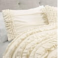 thumbnail image 5 of Lush Decor Belle Comforter Ivory 4Pc Set Queen, 5 of 5