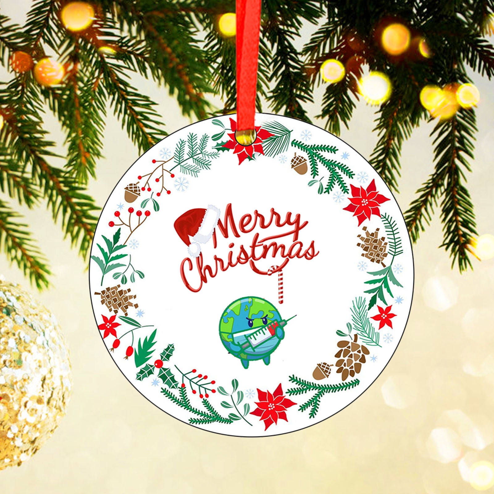 Little Bit Of Christmas 2022 Umfun 2021 Christmas Ornaments Hanging Decoration Gift Product Personalized  Family, Santa Claus Elk Xmas Tree Ornaments Hanging Pendants,Christmas Gift, 2022 New Year Wishes,Xmas Party Decor - Walmart.com