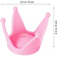 thumbnail image 2 of Silicone Helmet Suction Cup Corner Decorative Helmet Charm Sticker for Adults Children（Light Pink）, 2 of 5