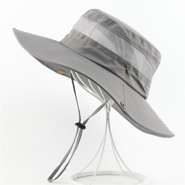 Men Women Fishing Hat Quick Dry Breathable Mesh Fishing Cap Outdoor UV  Protection Beach Hat Sun Hat