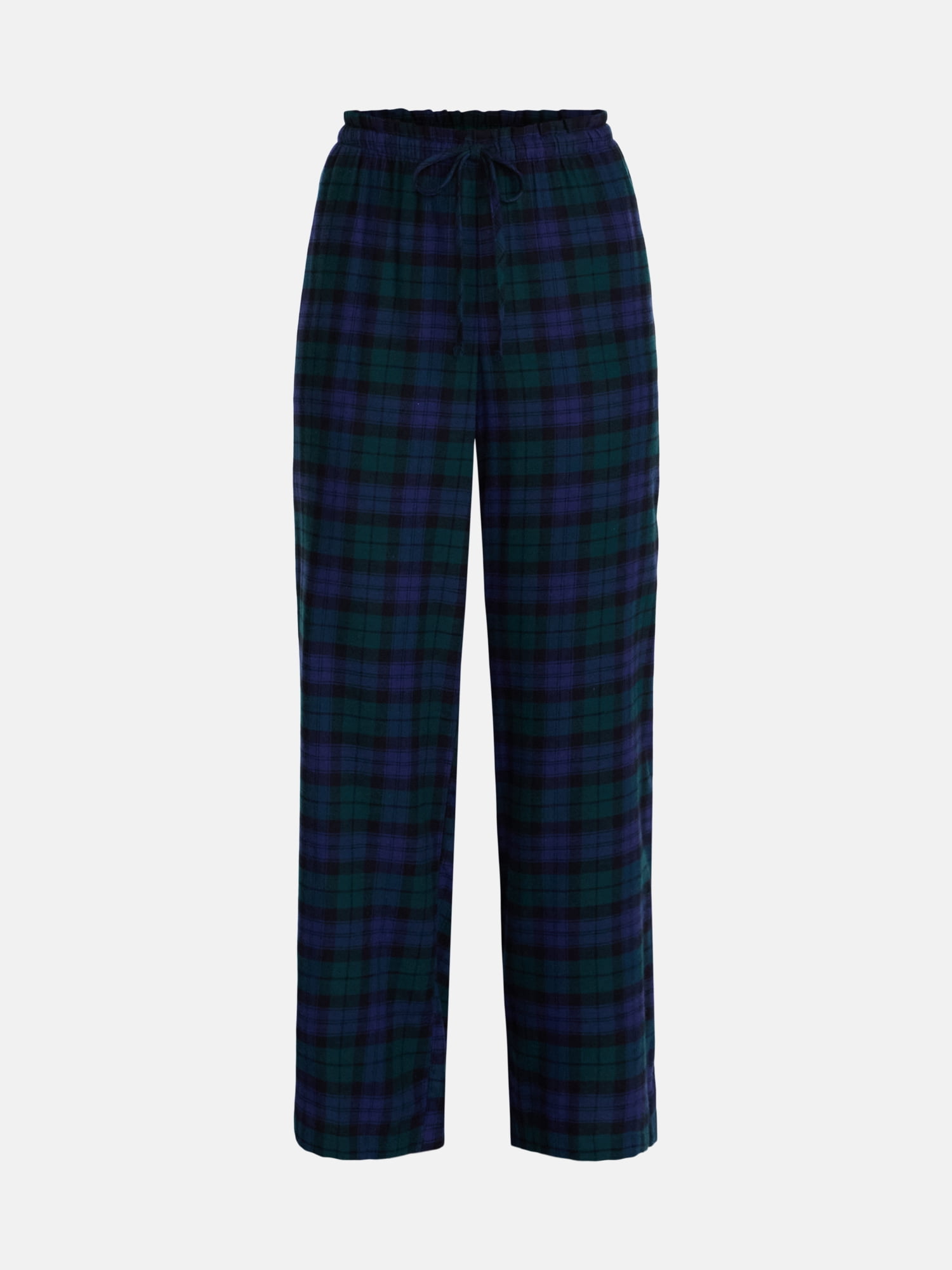 Joyspun Women's Flannel Sleep Pants, 30” Inseam, Sizes XS-3X