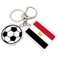 thumbnail image 1 of Yanonmyfd 2026 World Cup Soccer Keychain - 2026 World Cup Flag Keychain, Soccer Fan Gift & Souvenir (2PCS),Egypt, 1 of 48