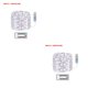thumbnail image 3 of Naiovety USB LED Home Office Garden Impermeable Control remoto Temporizador Lámpara Cadena 20m 200LEDs Blanco Type8 NO8, 3 of 6