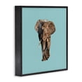 thumbnail image 3 of Stupell Industries Contemporary Elephant in Tiara Crown Black Framed Giclee Art, 24 x 24, by Amelia Noyes, 3 of 8