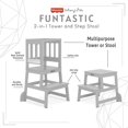 thumbnail image 4 of Fisher Price 2-en-1 Tour et tabouret Funtastic, 4 of 9