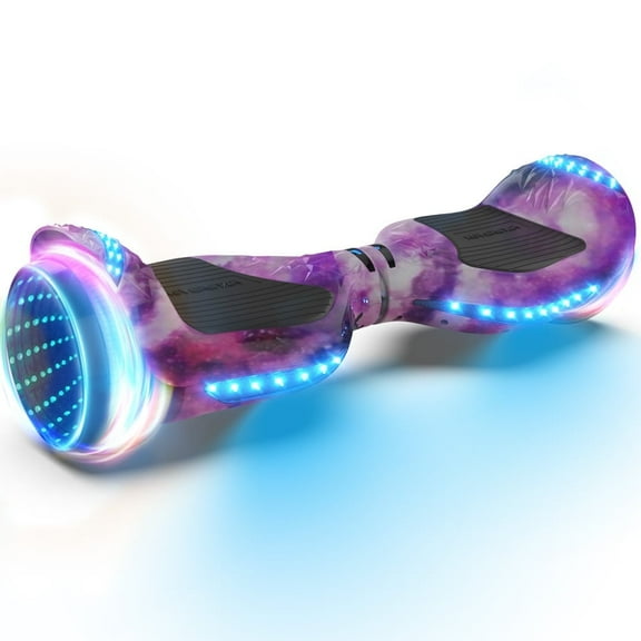 Hoverboard for Kids with 9 mph Max Speed, Tcdjtc Electric Scooters with LED Lights & Bluetooth Speakers, All Terrain Hoverboard for Adults, Off Road Hoverboard with UL2272 Certified