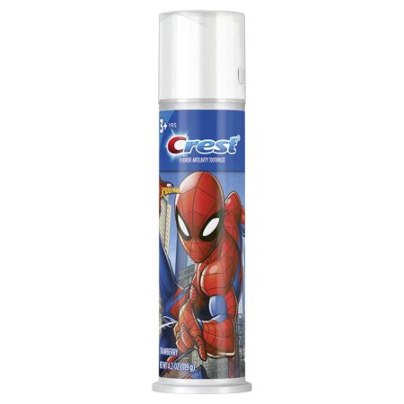 Crest Kids Spider-Man Fluoride Anticavity Toothpaste - Strawberry - 4.2 oz