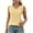 Yellow, variant on Annhoo Womens Sleeveless Tanks Summer Fashion Eyelet V Neck Dressy Tank Tops Comfy Breathable Beach Shirts