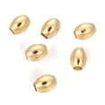thumbnail image 2 of 201 Stainless Steel Beads Barrel Golden 5x4mm Hole: 2mm DIY, 2 of 2