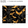 thumbnail image 2 of Bats Polyester Right-Angle Floor Mat - Durable Indoor Rug for Home and Office Use, 2 of 6