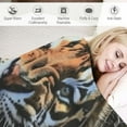 thumbnail image 3 of Shiartex Tiger Blanket Gifts for Adults Kids Animal Soft Warm Lightweight Cozy Animal Tiger Themed Throw Blankets for Couch Bedroom Sofa Living Room Decor 40x50in, 3 of 6