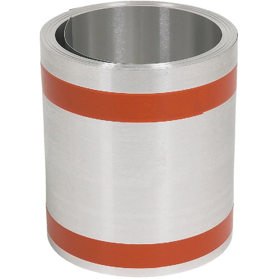 Amerimax Home Products Galvanized Flashing Roll - 12 In. x 10 Ft. — Residential Use, Standard Application