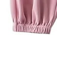 thumbnail image 4 of LEBONYARD Pants for Women Plus Size Clearance,Sweatpants for Women Plus Size,Women's Fall/Winter Drawstring Elastic Waist Loose Bunched Feet Thick Pants Pink S, 4 of 4